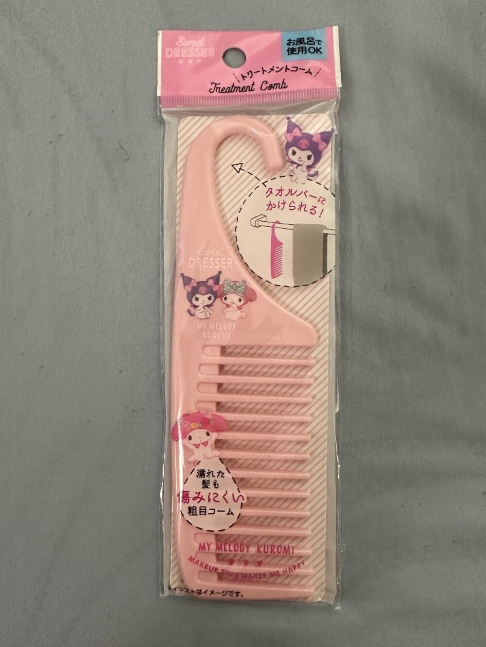 Sanrio My Melody and Kuromi Treatment Comb